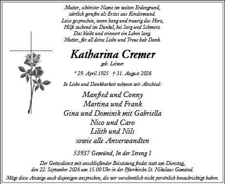 Katharina Cremer
