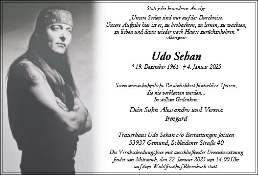 Udo Sehan