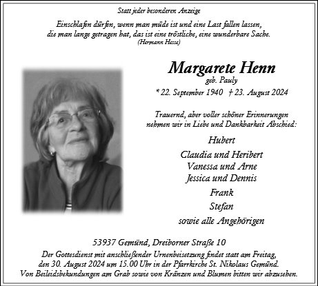 Margarete Henn