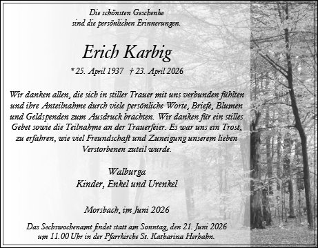 Erich Karbig