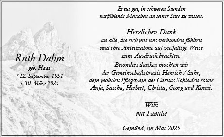 Ruth Dahm