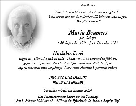 Maria Beumers