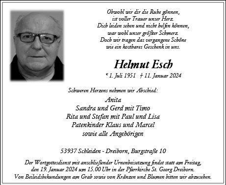 Helmut Esch
