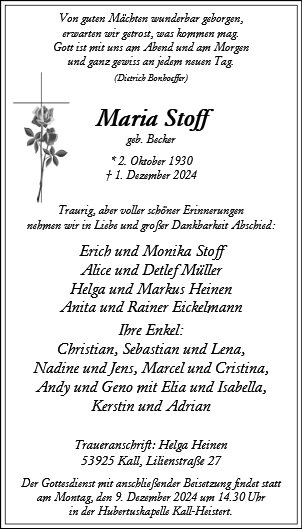 Maria Stoff