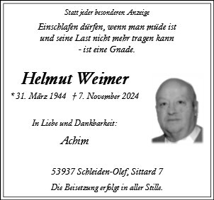 Helmut Weimer