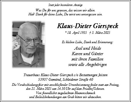 Klaus-Dieter Gierspeck