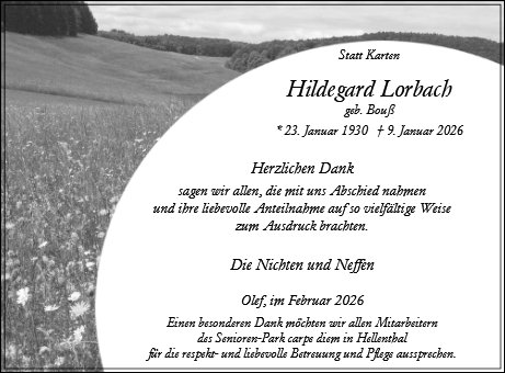 Hildegard Lorbach