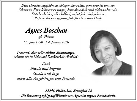 Agnes Boschan