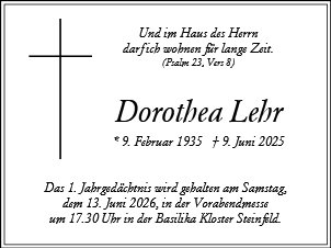 Dorothea Lehr