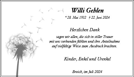 Willi Gehlen