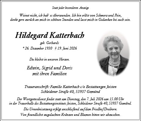 Hildegard Katterbach