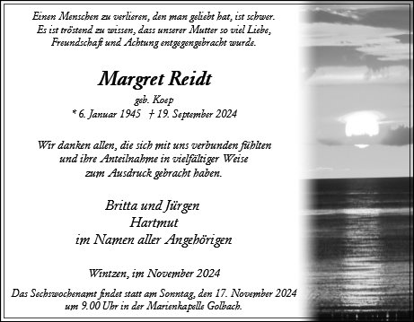 Margret Reidt