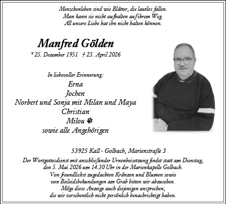 Manfred Gölden