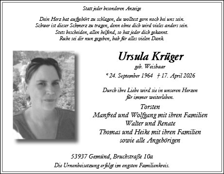 Ursula Krüger