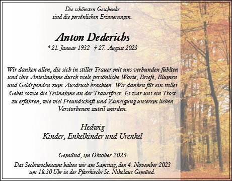 Anton Dederichs