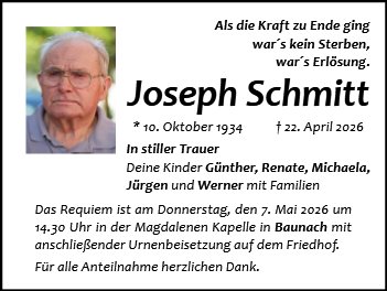 Joseph Schmitt
