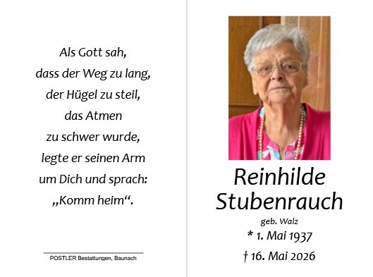 Reinhilde Stubenrauch