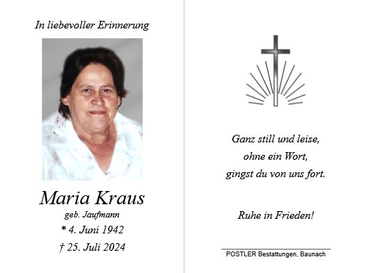 Maria Kraus