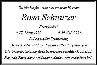 Rosa Schnitzer