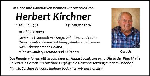 Herbert Kirchner