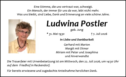 Ludwina Postler