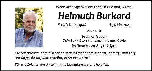 Helmuth Burkard