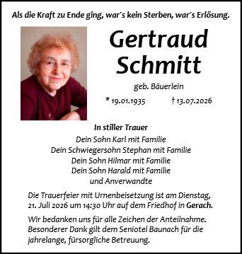Gertraud Schmitt