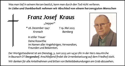 Franz Josef Kraus