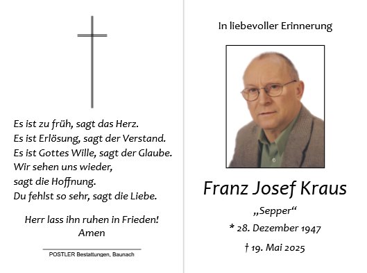 Franz Josef Kraus