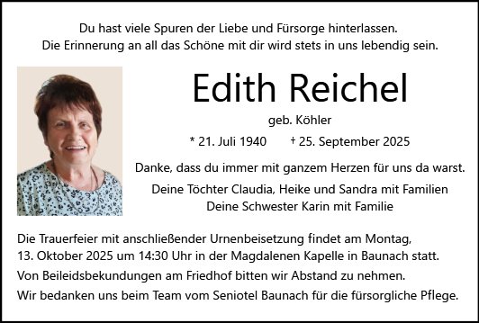 Edith Reichel