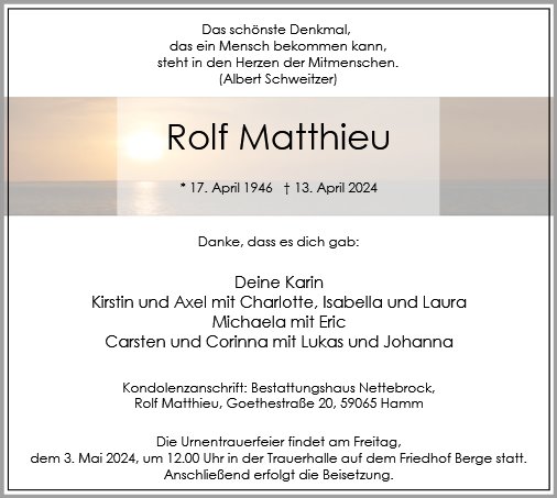 Rolf-Peter Matthieu
