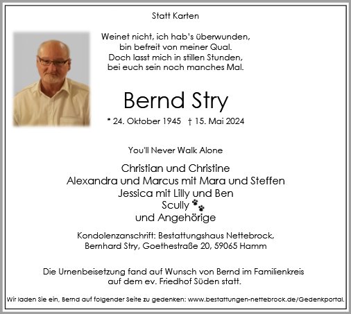 Bernhard Stry