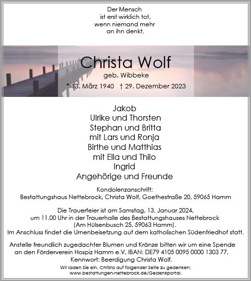 Christa Wolf