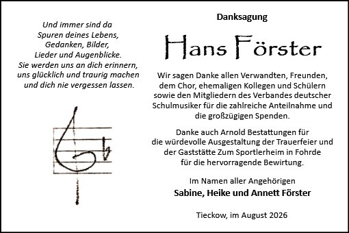 Hans Förster