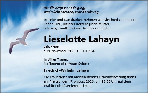 Lieselotte Lahayn