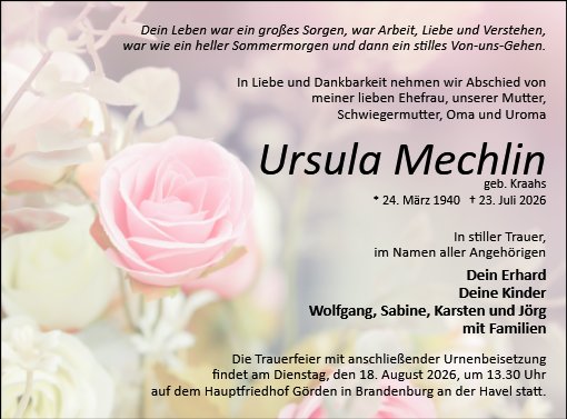 Ursula Mechlin