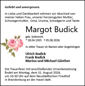 Margot Budick
