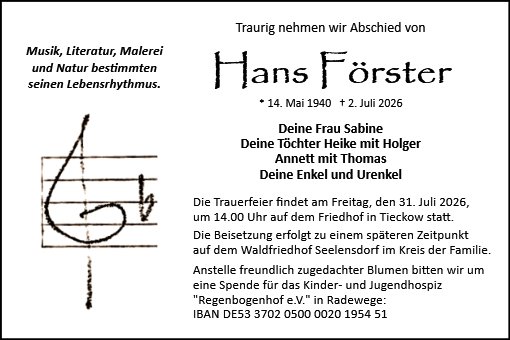 Hans Förster