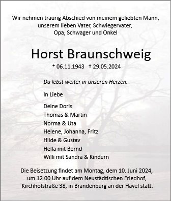 Horst Braunschweig