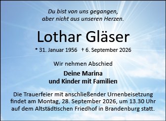 Lothar Gläser