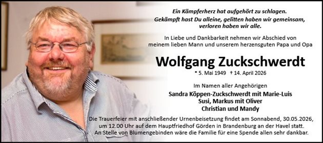 Wolfgang Zuckschwerdt