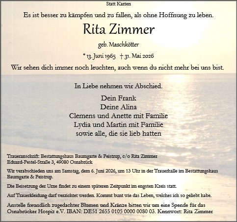 Rita Zimmer