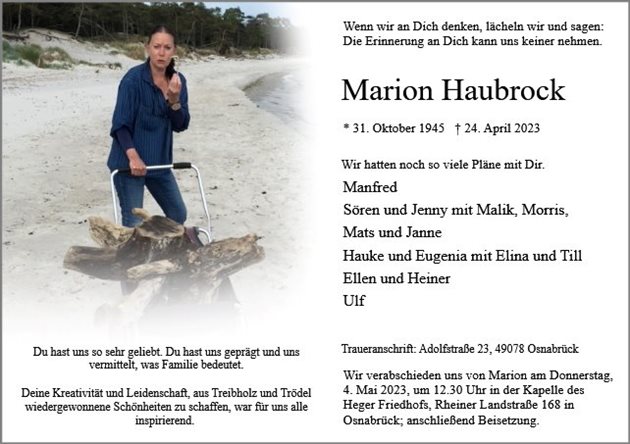 Marion Haubrock