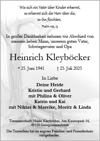 Heiner Kleyböcker