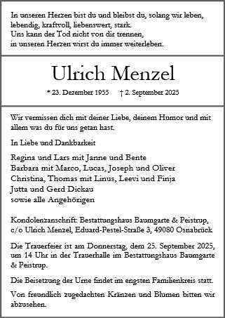 Ulrich Menzel