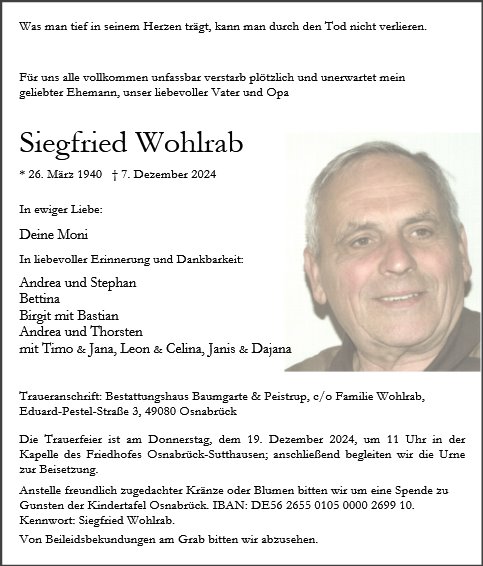 Siegfried Wohlrab