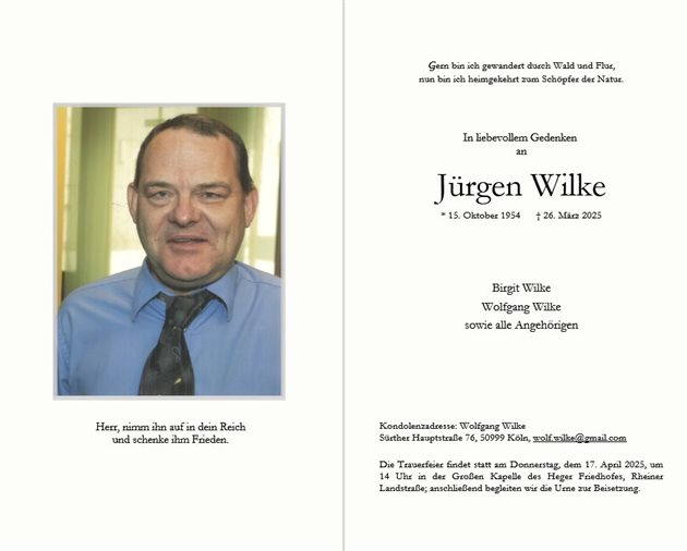 Jürgen Gerhard Paul Wilke
