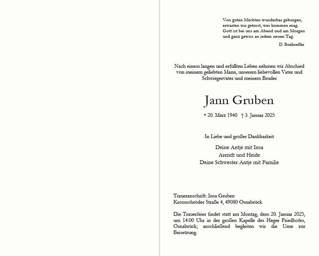 Jann Gruben