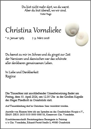 Christina Vorndieke