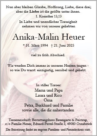 Anika-Malin Heuer